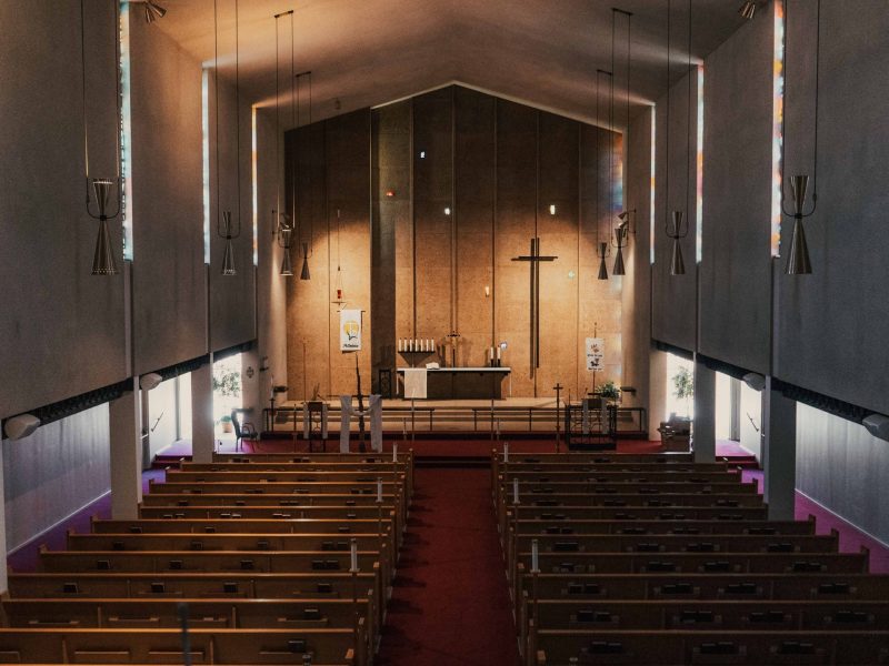 Photo of the Inside of a church